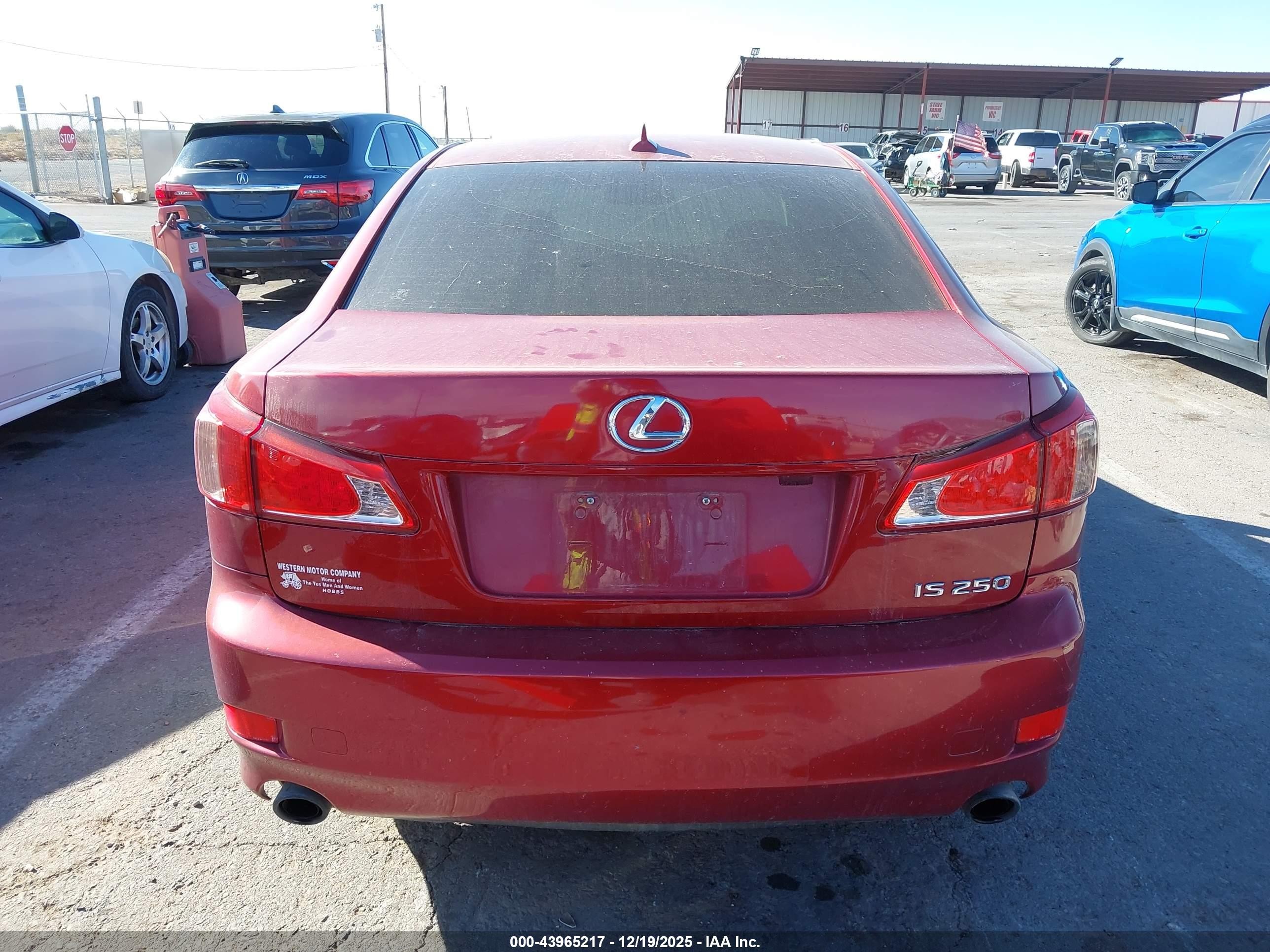 2012 Lexus Is 250   Brown vin: JTHBF5C21C5174117