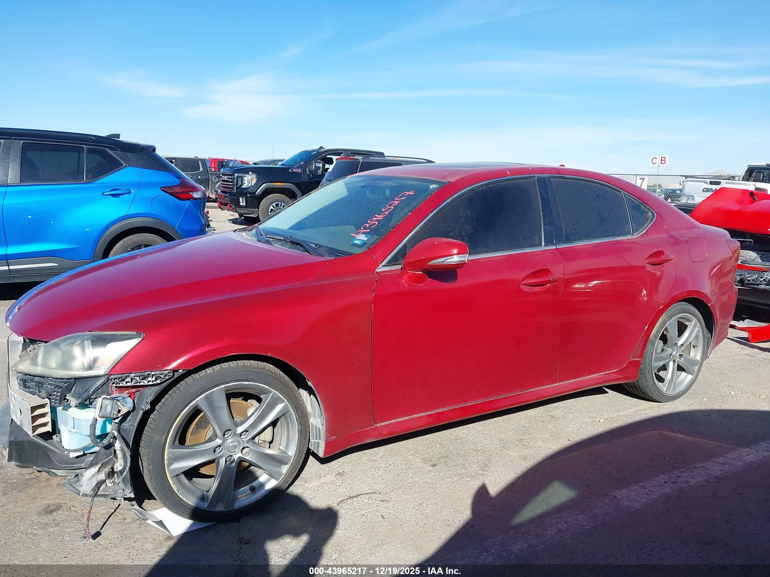 2012 Lexus Is 250   Brown vin: JTHBF5C21C5174117