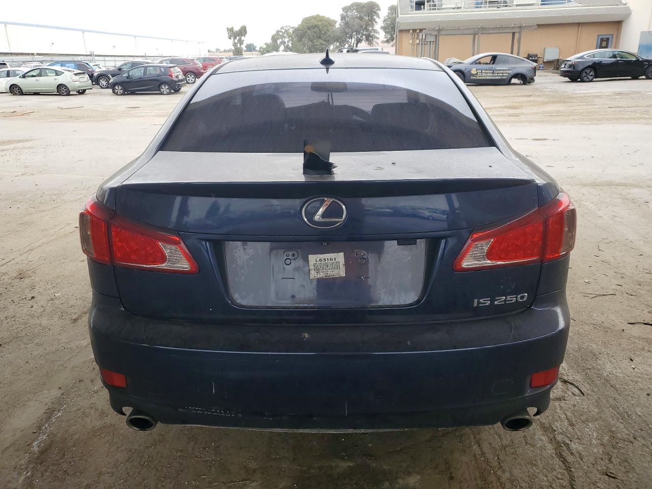 2012 Lexus Is 250 Base Blue vin: JTHBF5C21C5174943