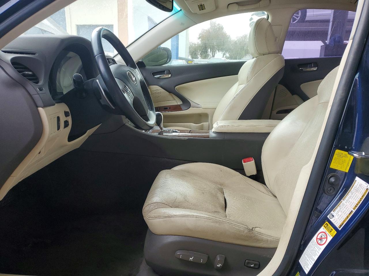 2012 Lexus Is 250 Base Blue vin: JTHBF5C21C5174943
