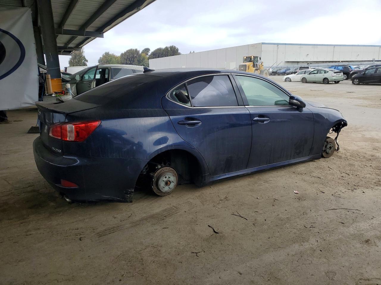 2012 Lexus Is 250 Base Blue vin: JTHBF5C21C5174943
