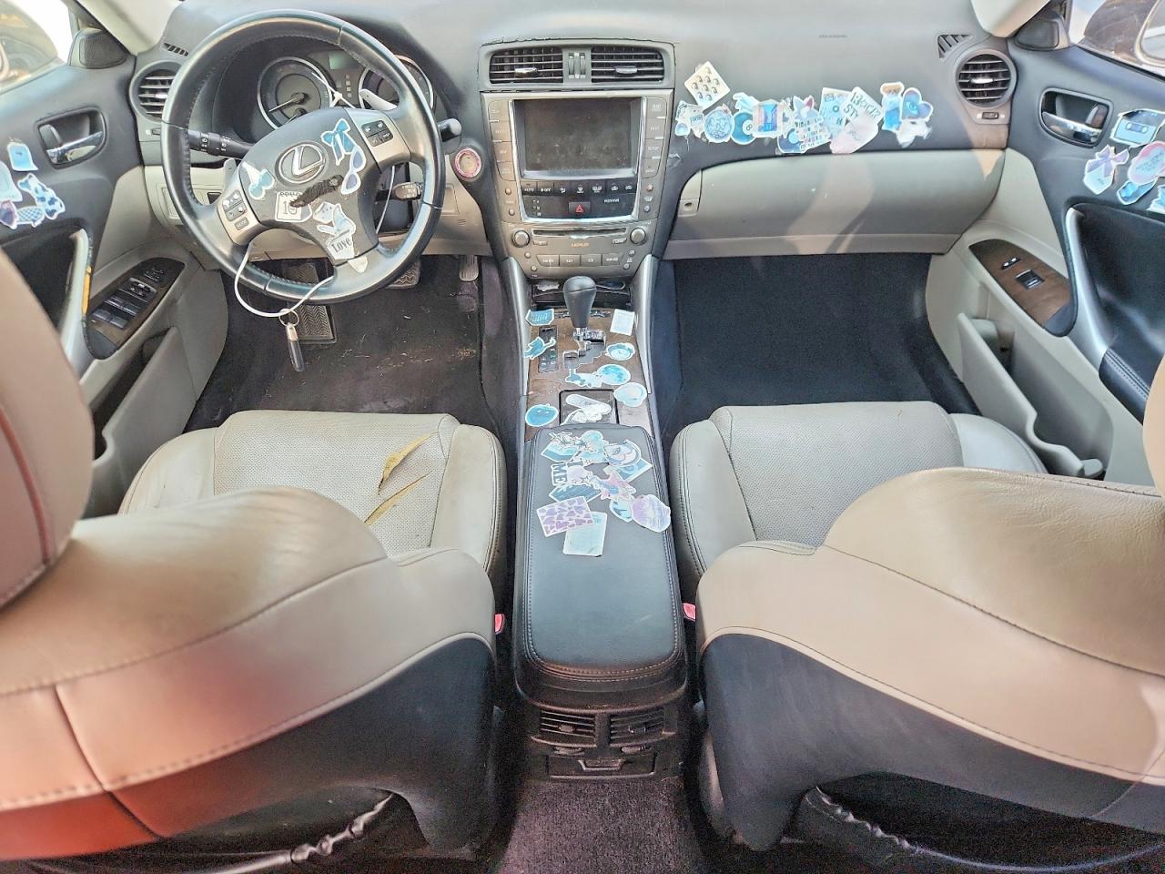 2012 Lexus Is 250 Base Серый vin: JTHBF5C21C5182606