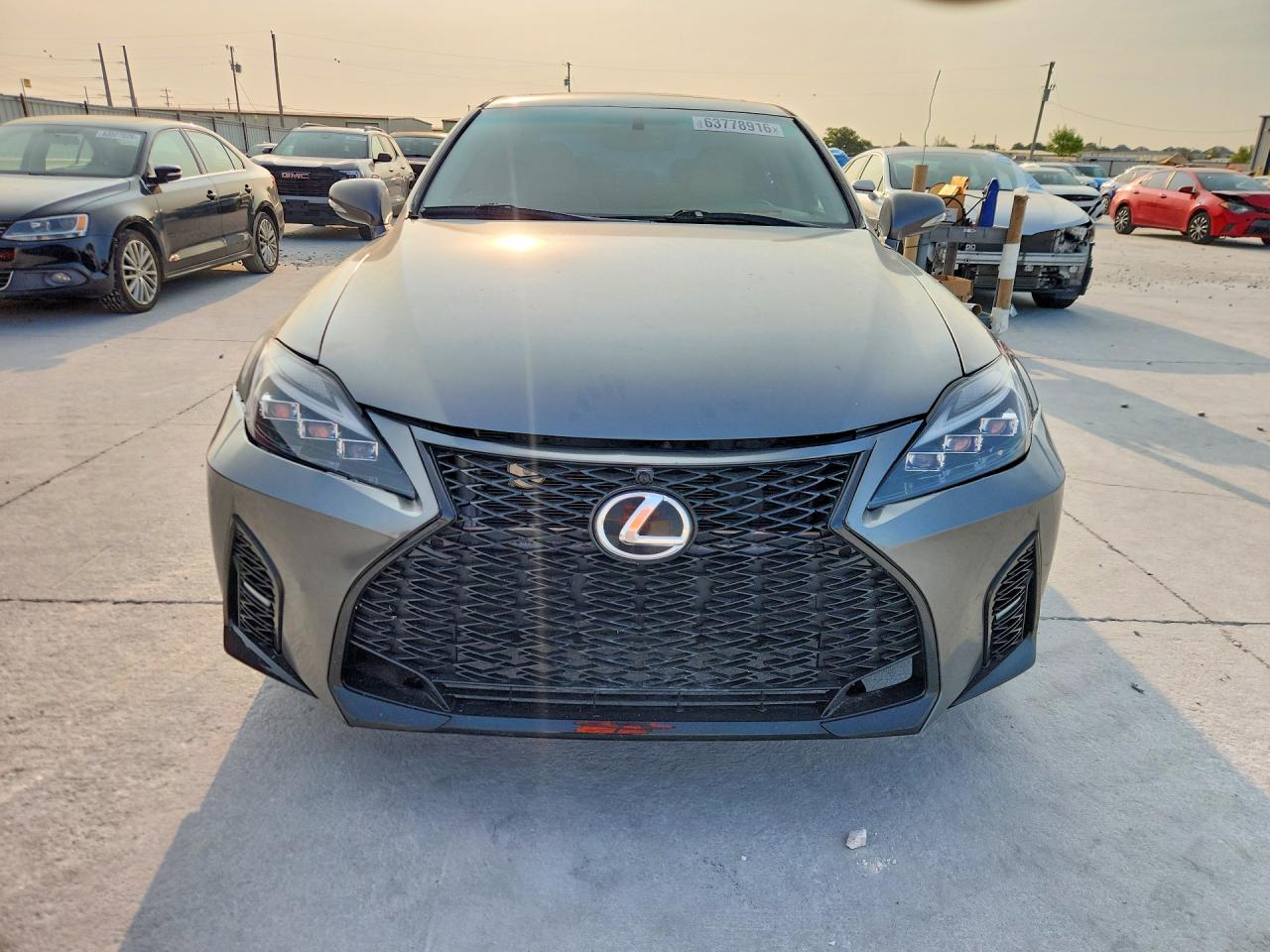 2012 Lexus Is 250 Base Серый vin: JTHBF5C21C5182606