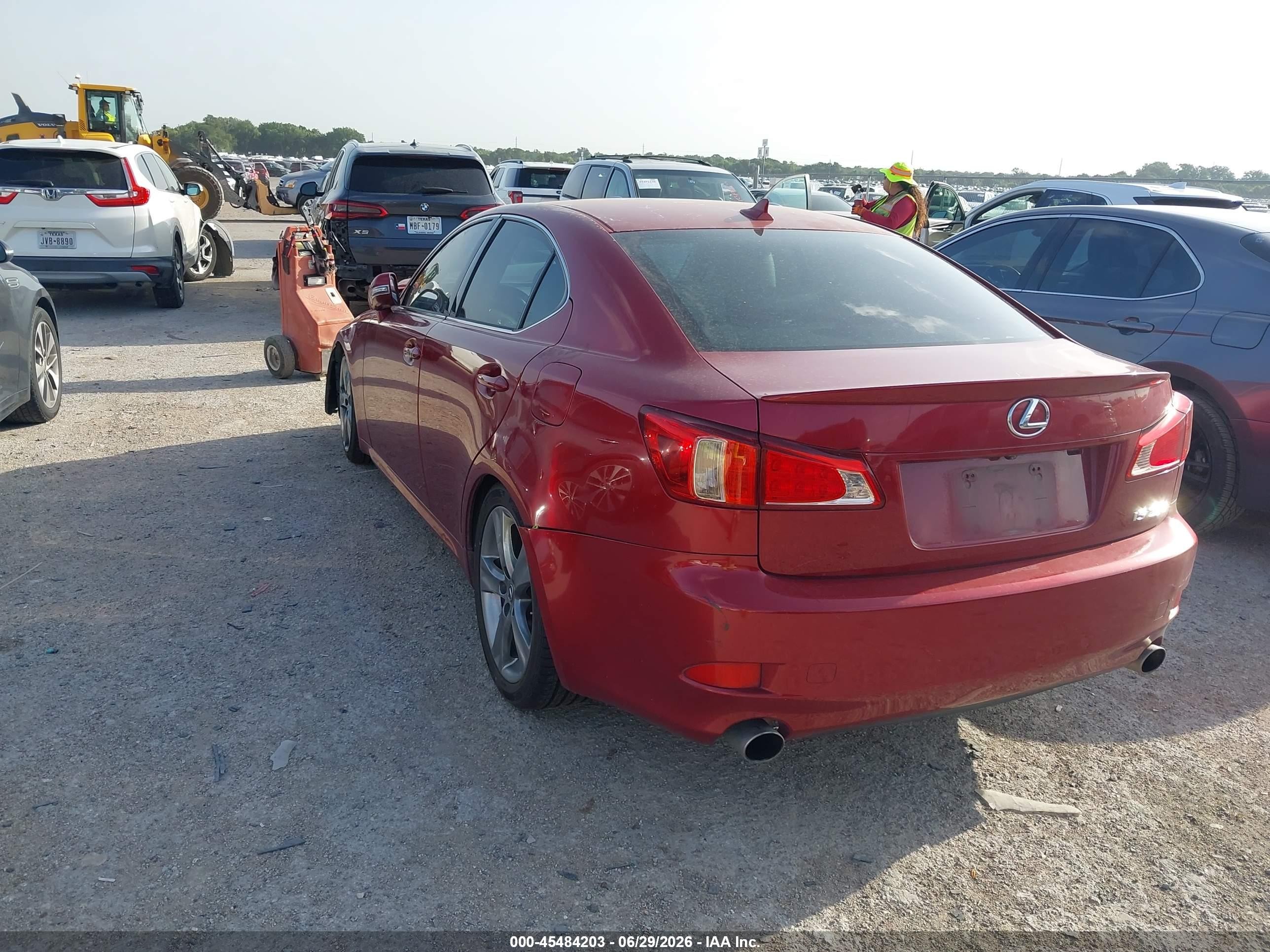 2012 Lexus Is 250 Maroon vin: JTHBF5C21C5183013
