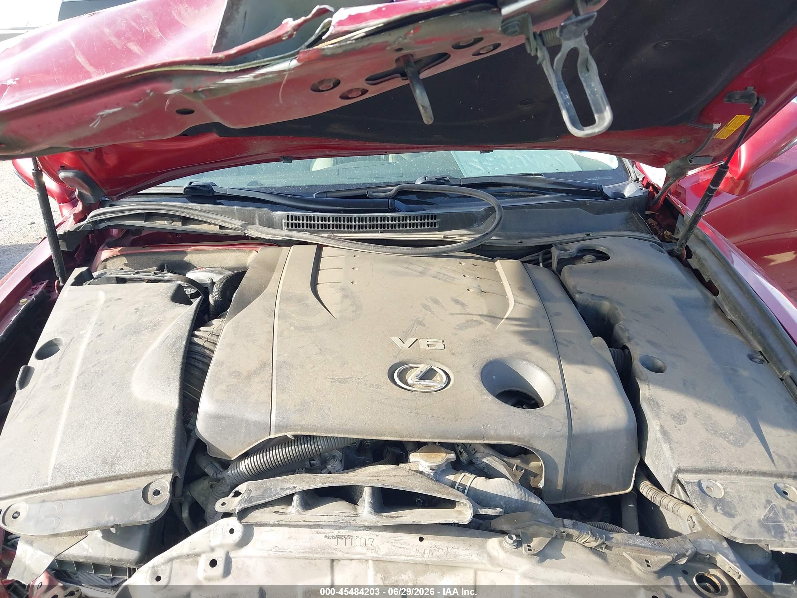 2012 Lexus Is 250 Maroon vin: JTHBF5C21C5183013
