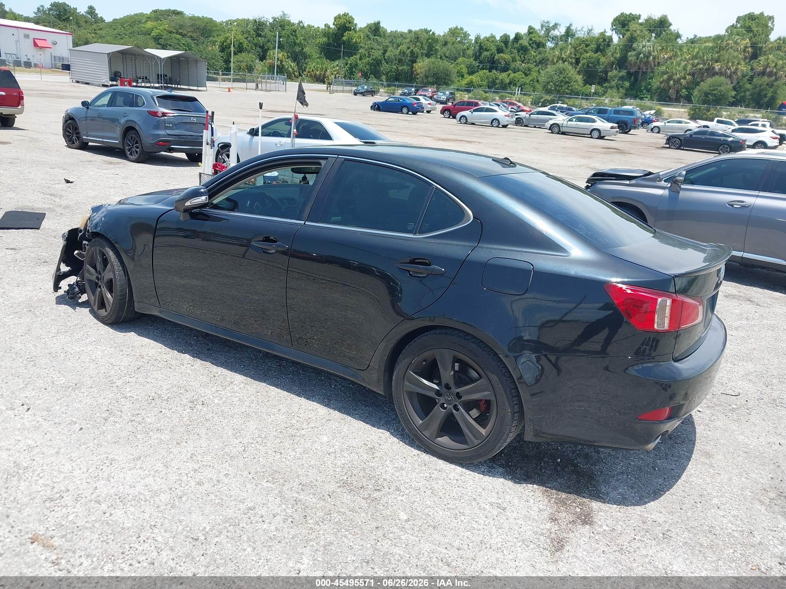2012 Lexus Is 250   Black vin: JTHBF5C21C5184341
