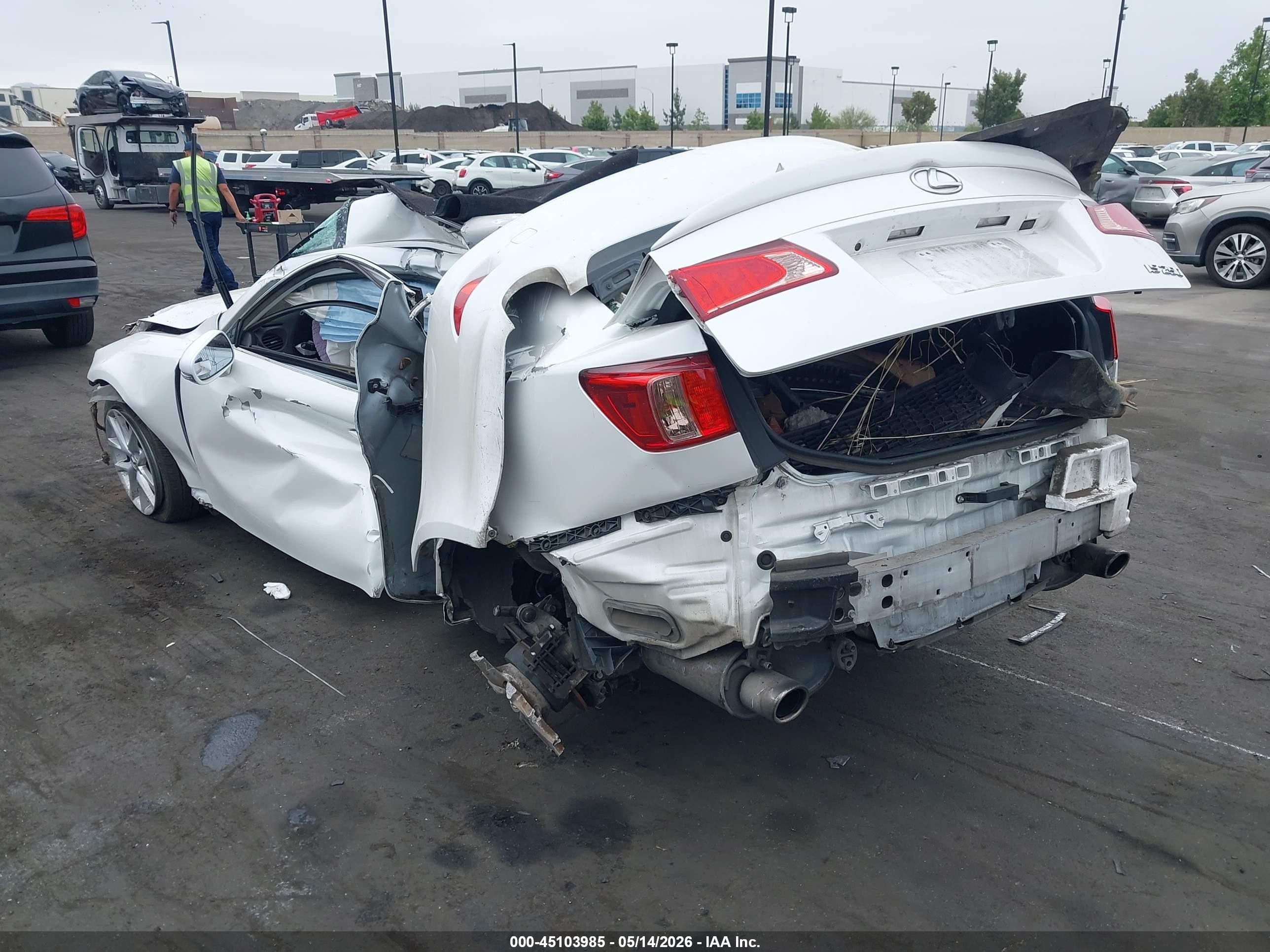 2013 Lexus Is 250   Белый vin: JTHBF5C21D5187449