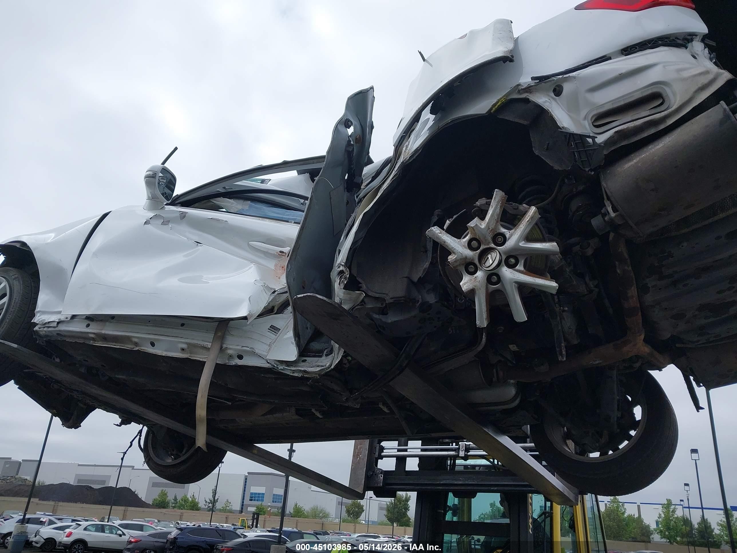 2013 Lexus Is 250   Белый vin: JTHBF5C21D5187449
