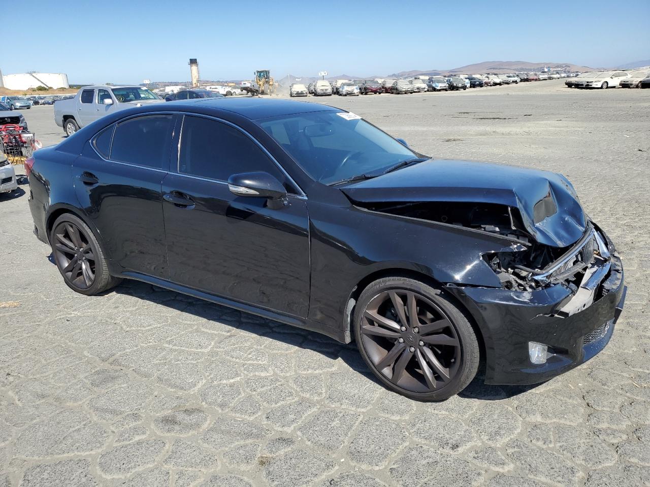 2010 Lexus Is 250 Black vin: JTHBF5C22A2098812