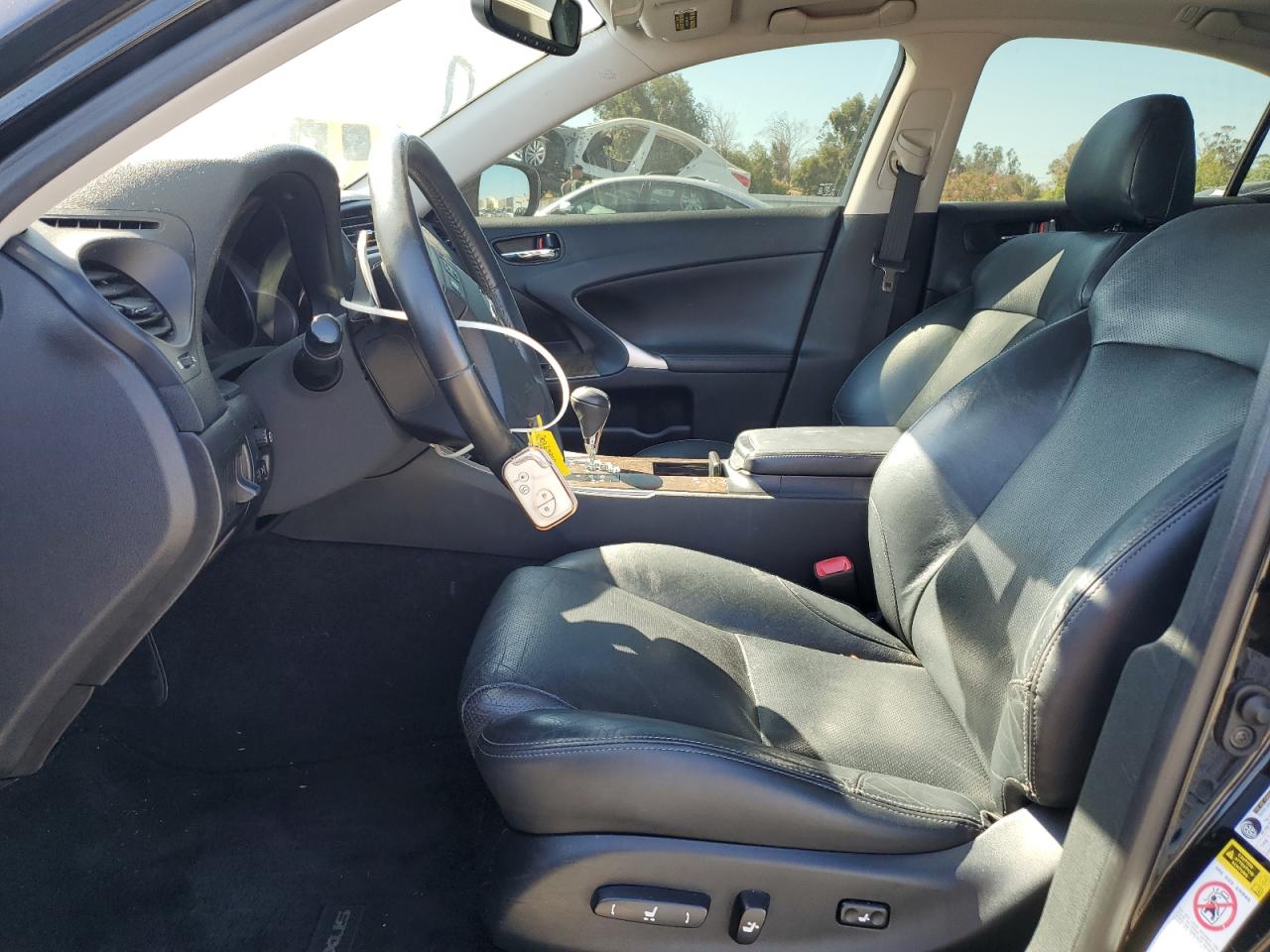 2010 Lexus Is 250 Black vin: JTHBF5C22A2098812