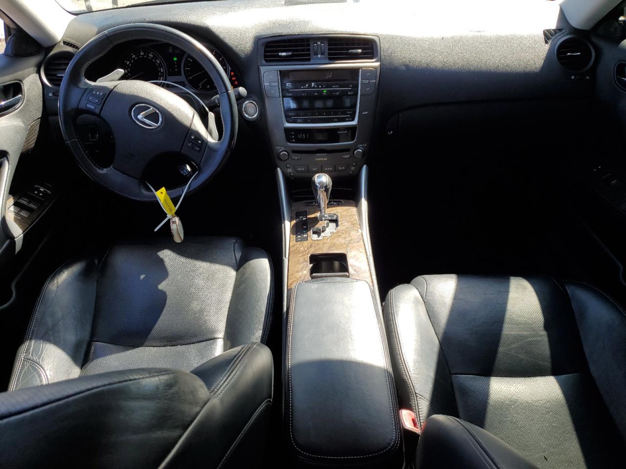 2010 Lexus Is 250 Black vin: JTHBF5C22A2098812