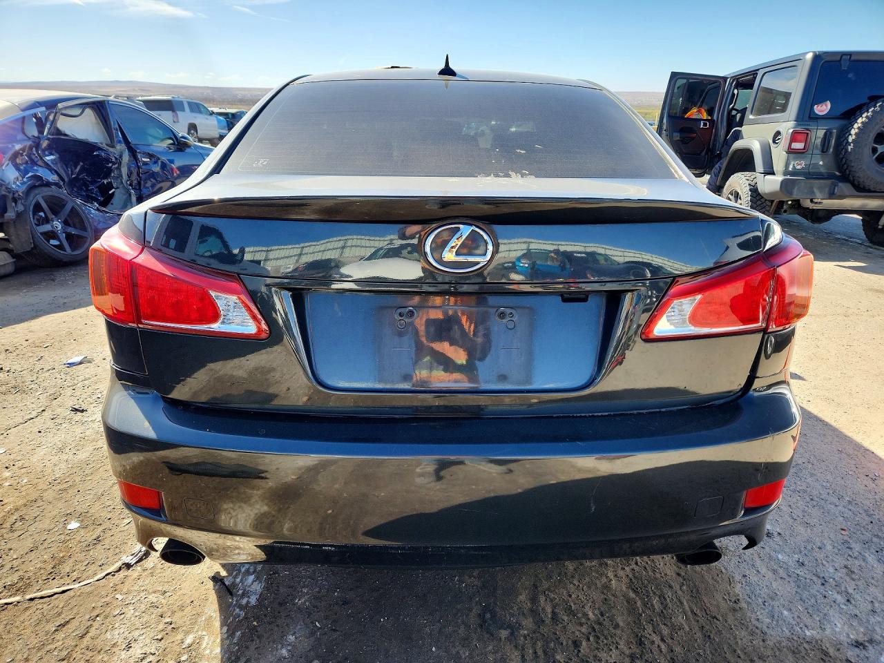 2010 Lexus Is Black vin: JTHBF5C22A5109760