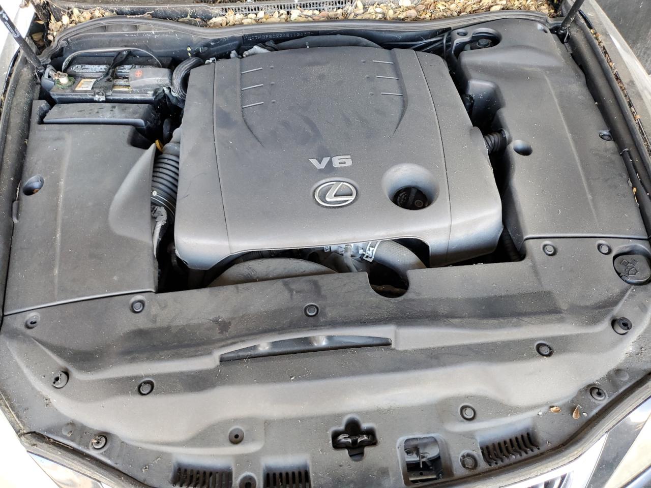 2010 Lexus Is 250 Black vin: JTHBF5C22A5112433