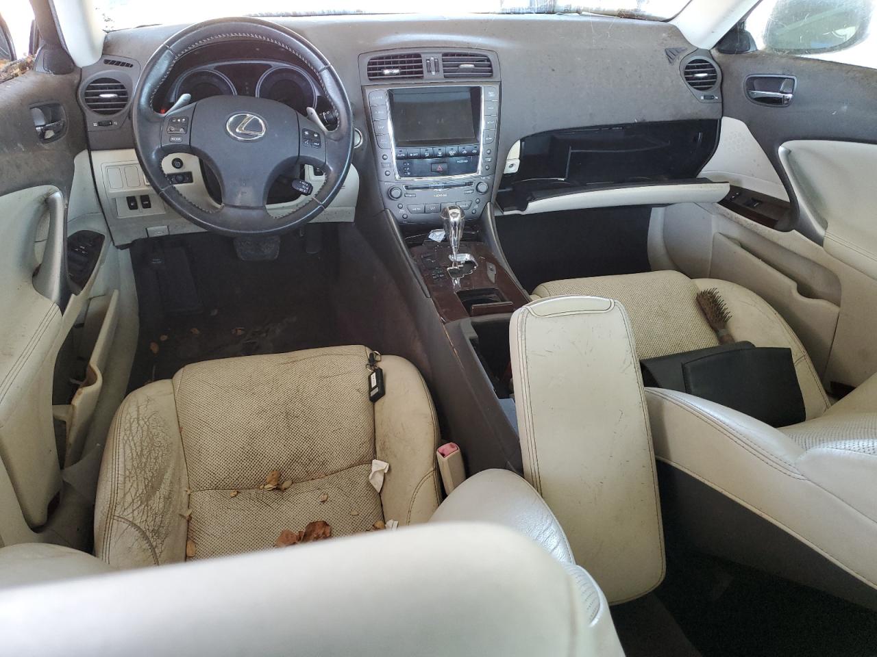 2010 Lexus Is 250 Black vin: JTHBF5C22A5112433