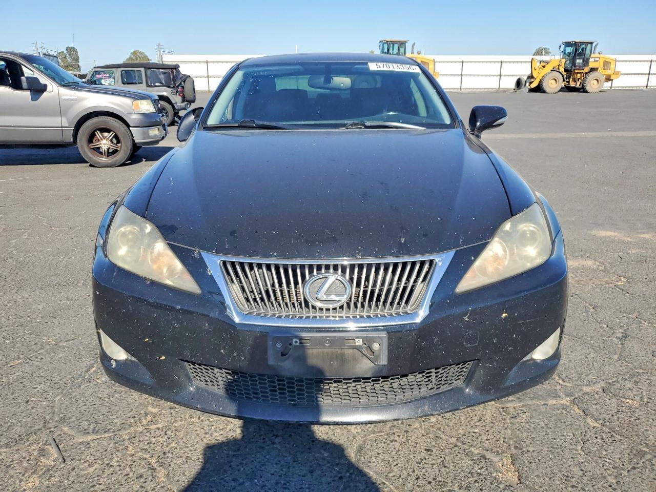 2010 Lexus Is 250 Black vin: JTHBF5C22A5113663