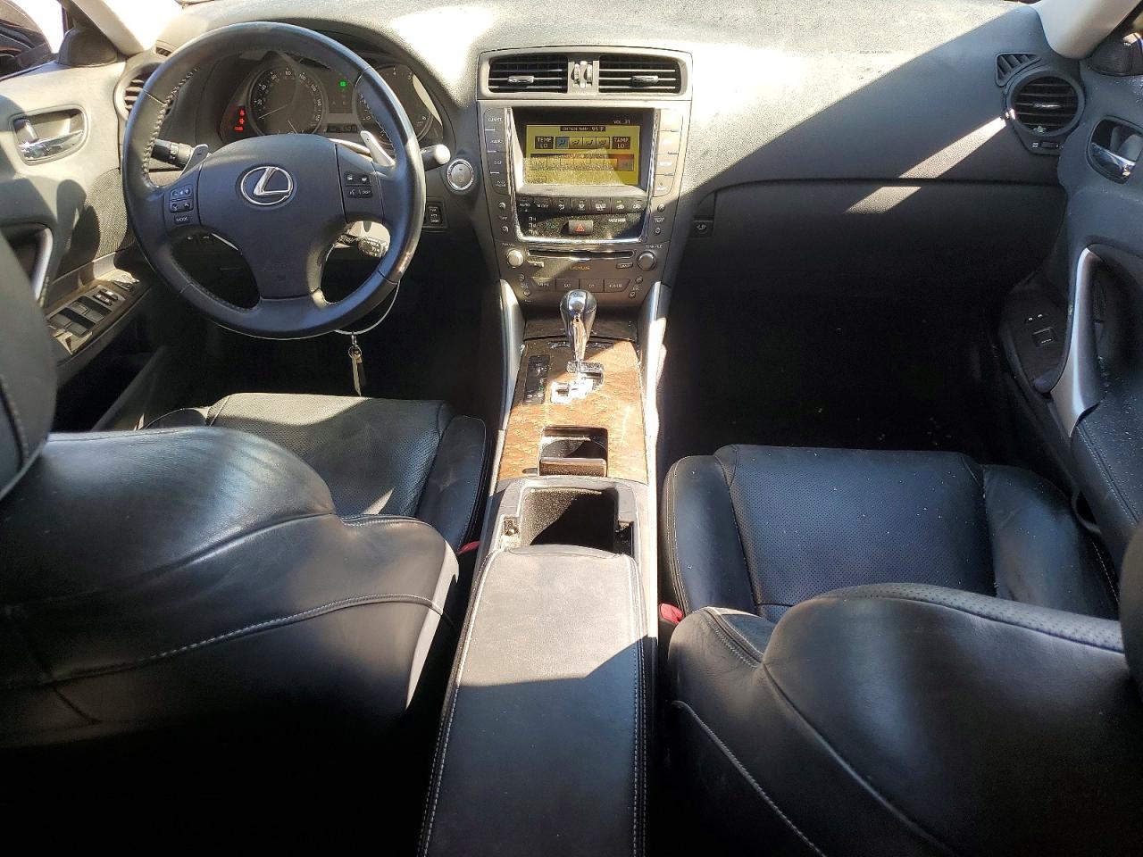 2010 Lexus Is 250 Black vin: JTHBF5C22A5113663