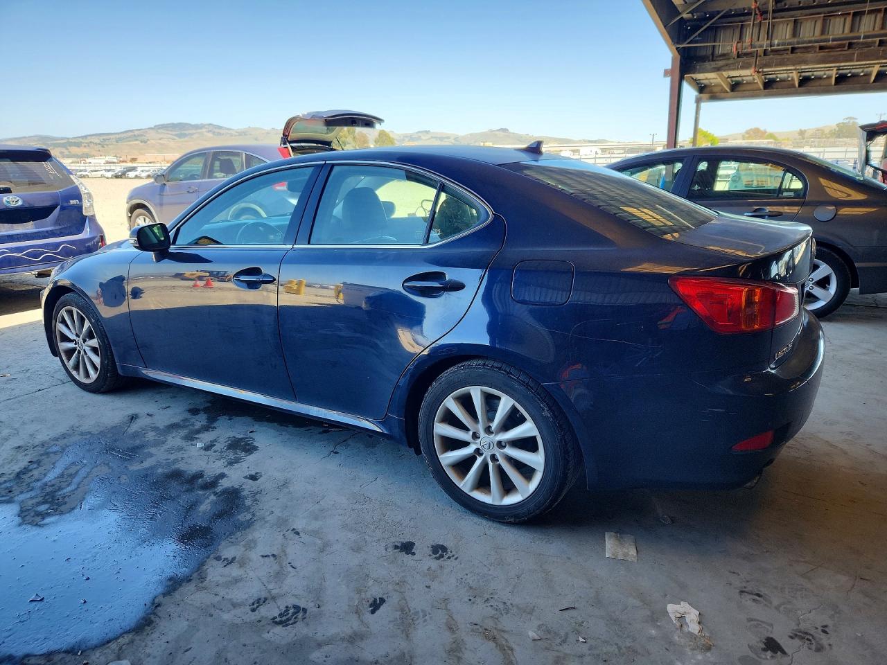 2010 Lexus Is 250 Blue vin: JTHBF5C22A5113999