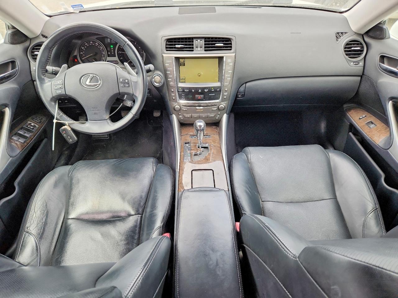 2010 Lexus Is 250 Белый vin: JTHBF5C22A5124792