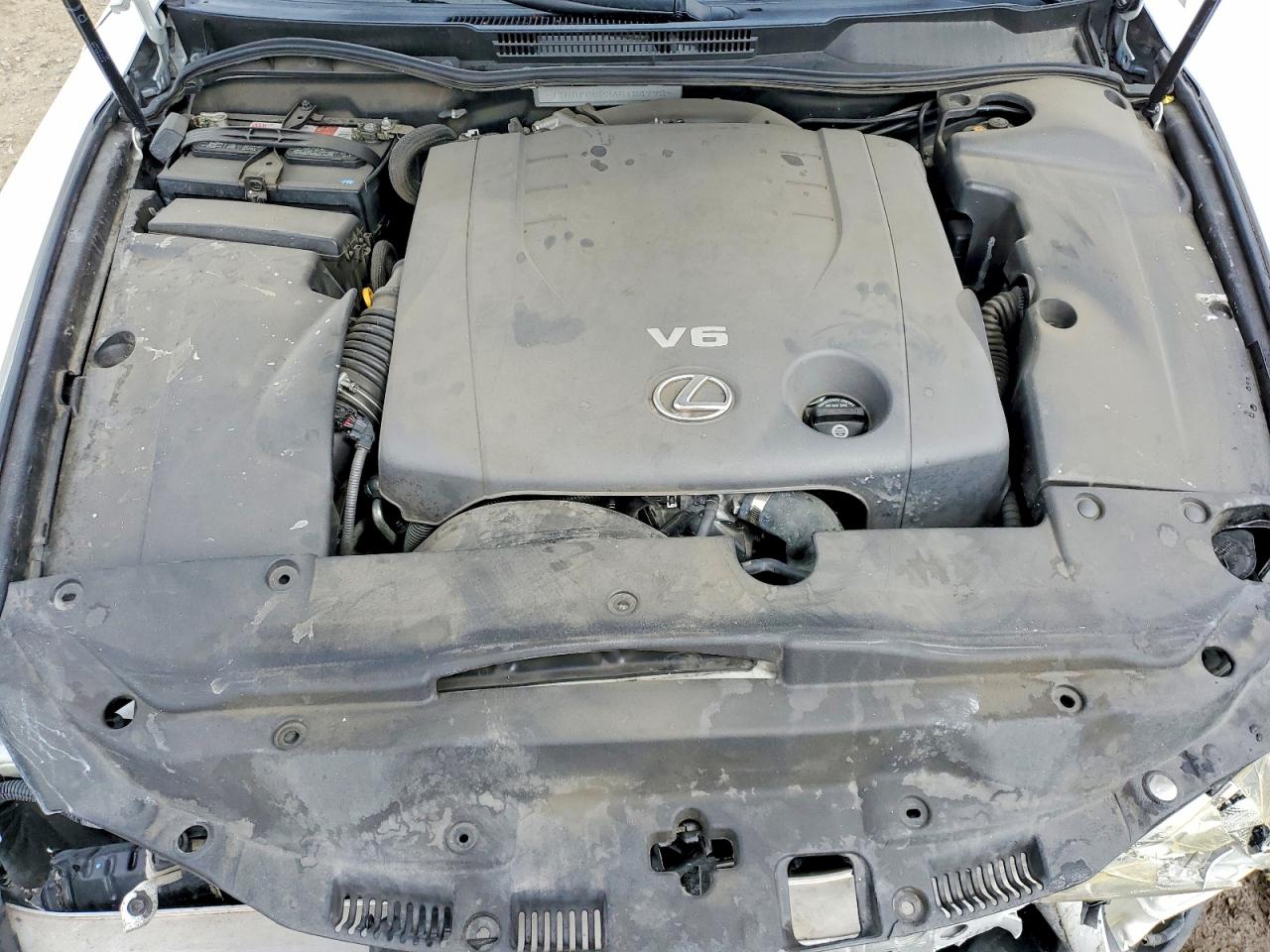 2010 Lexus Is 250 Белый vin: JTHBF5C22A5124792