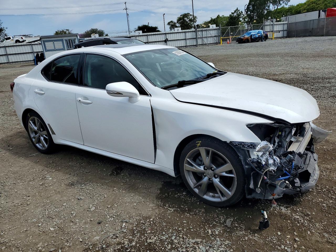 2010 Lexus Is 250 Белый vin: JTHBF5C22A5124792