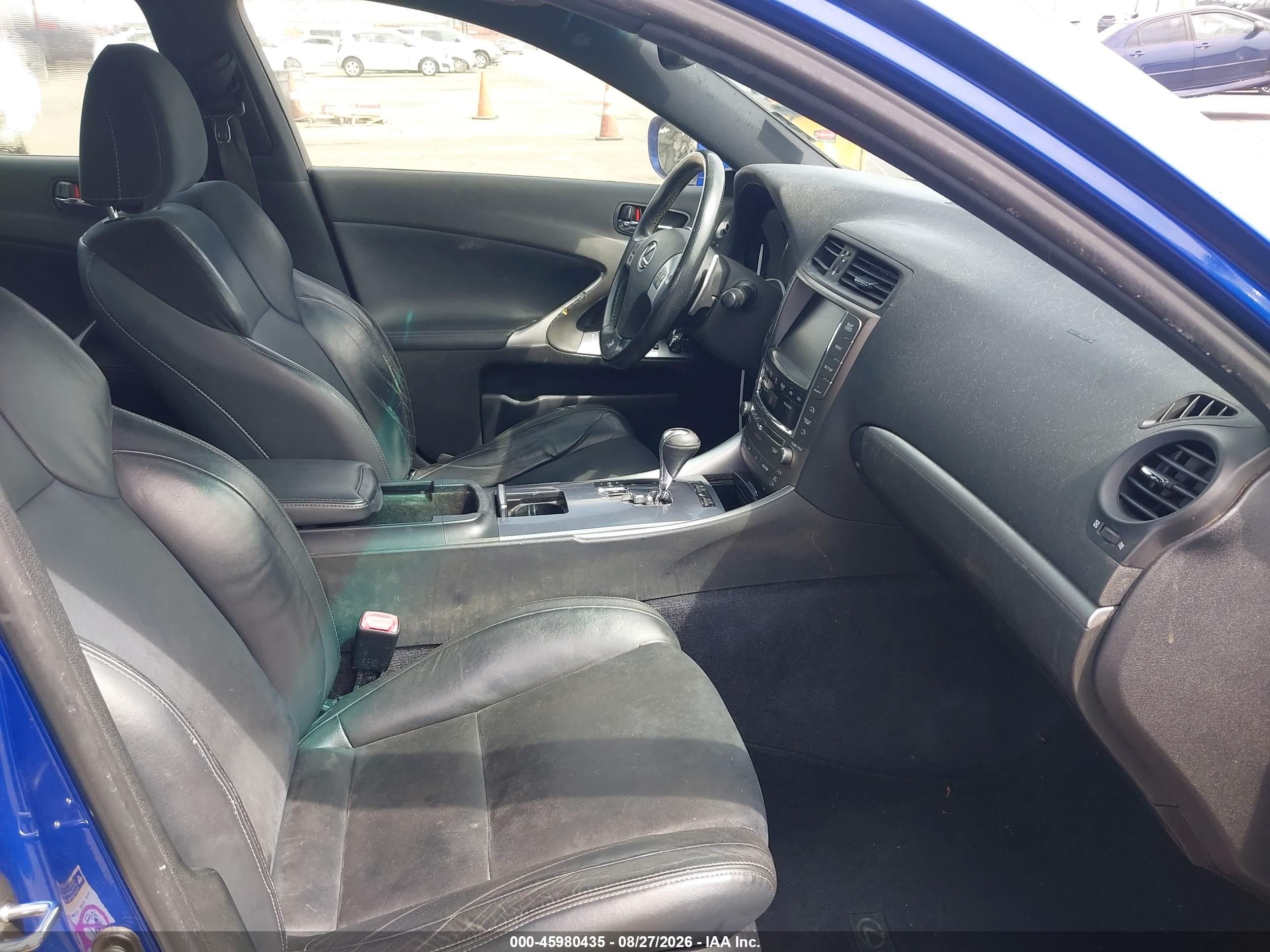 2011 Lexus Is 250   Blue vin: JTHBF5C22B2101760