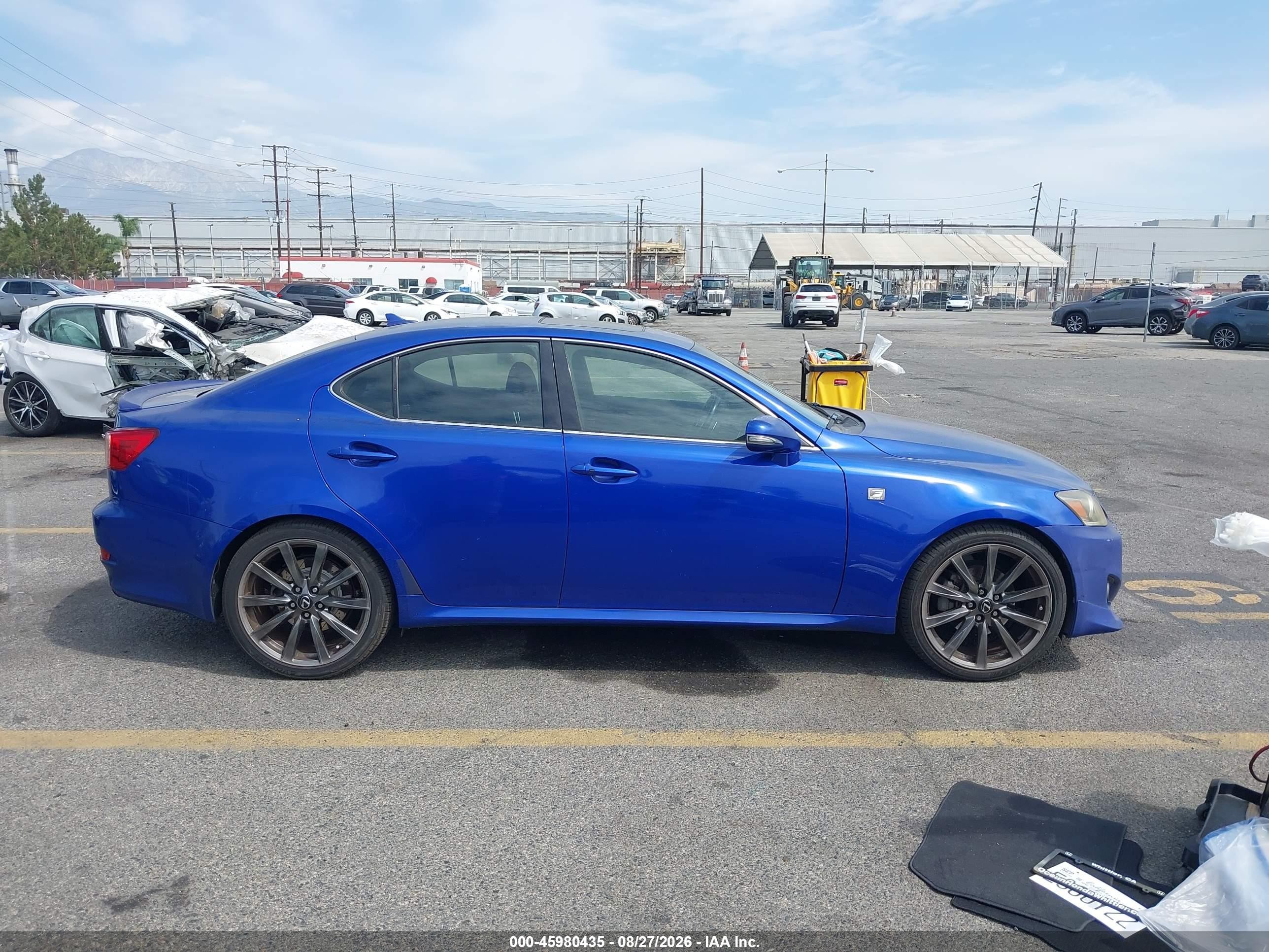 2011 Lexus Is 250   Blue vin: JTHBF5C22B2101760