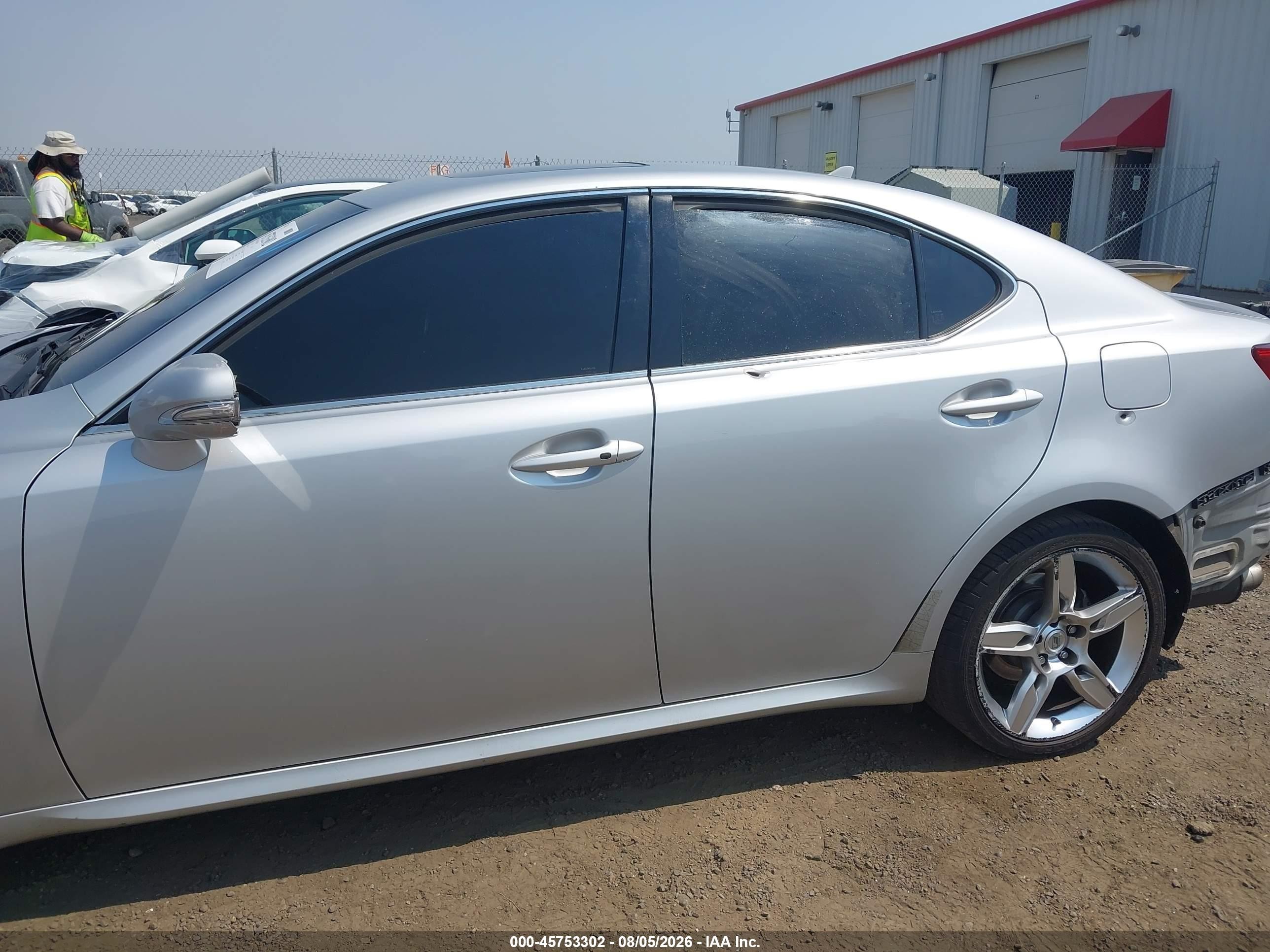 2011 Lexus Is 250   Silver vin: JTHBF5C22B5131520