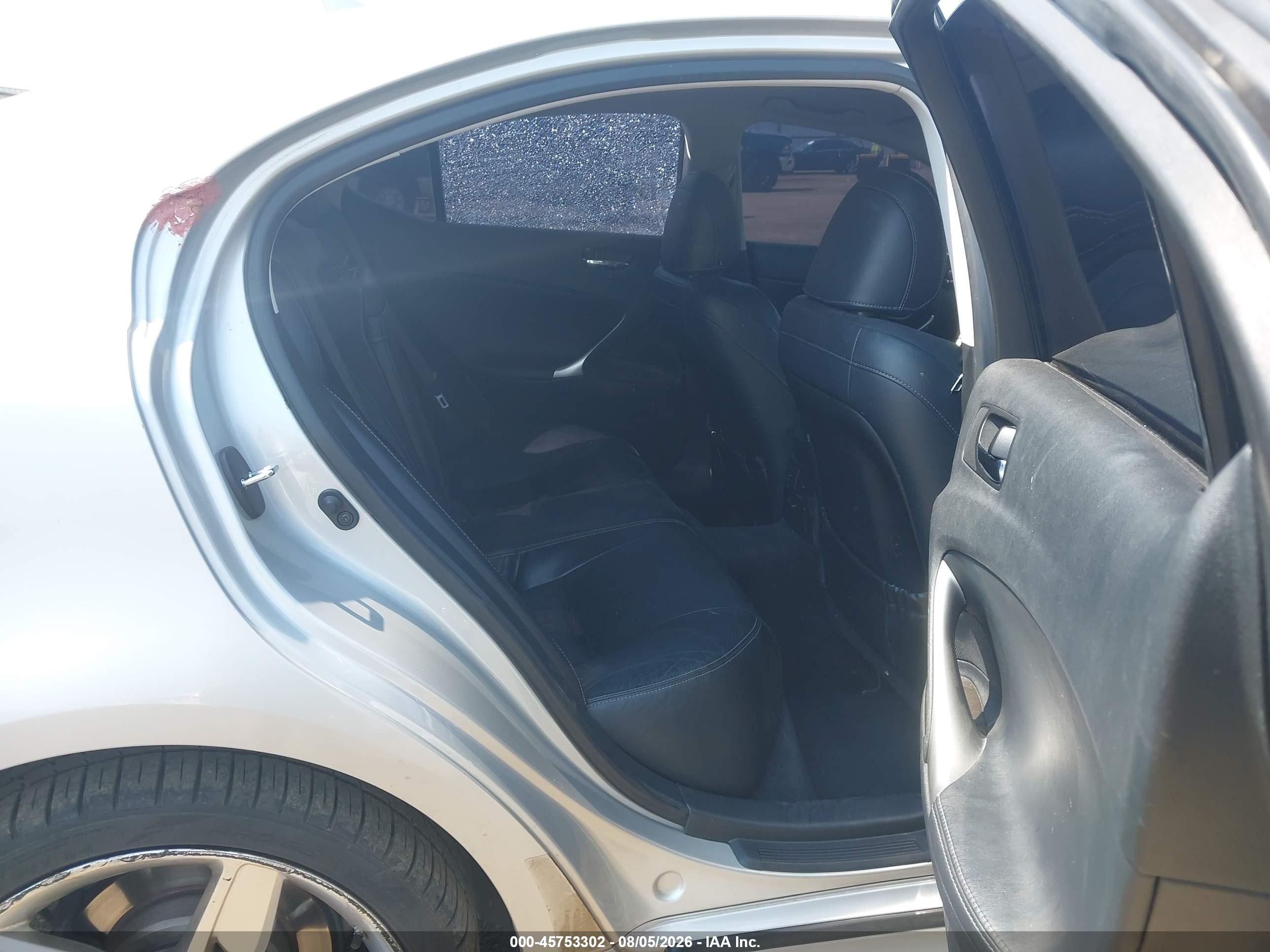 2011 Lexus Is 250   Silver vin: JTHBF5C22B5131520