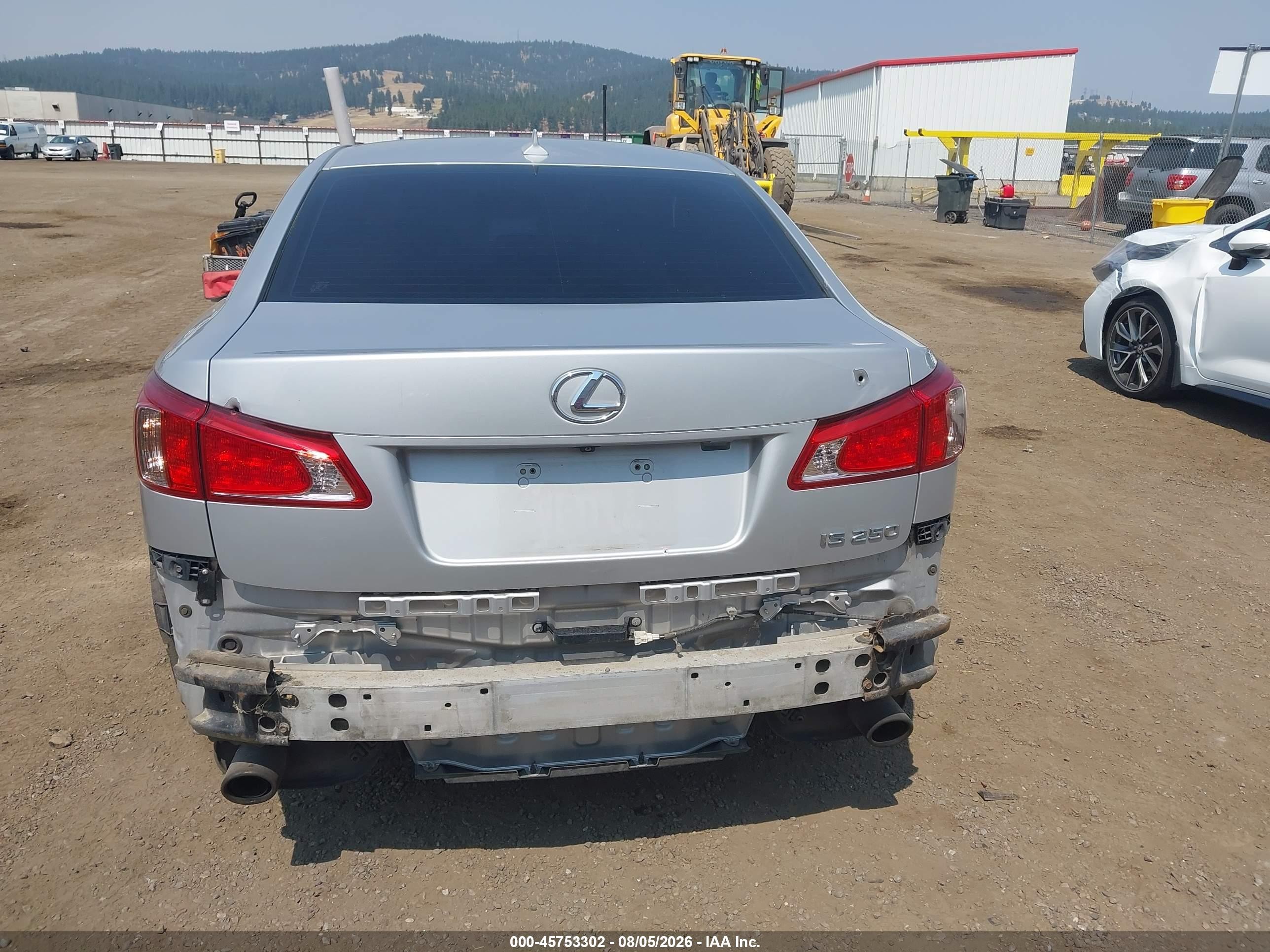 2011 Lexus Is 250   Silver vin: JTHBF5C22B5131520