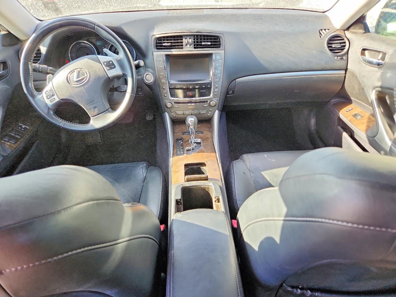2011 Lexus Is 250 Black vin: JTHBF5C22B5133929