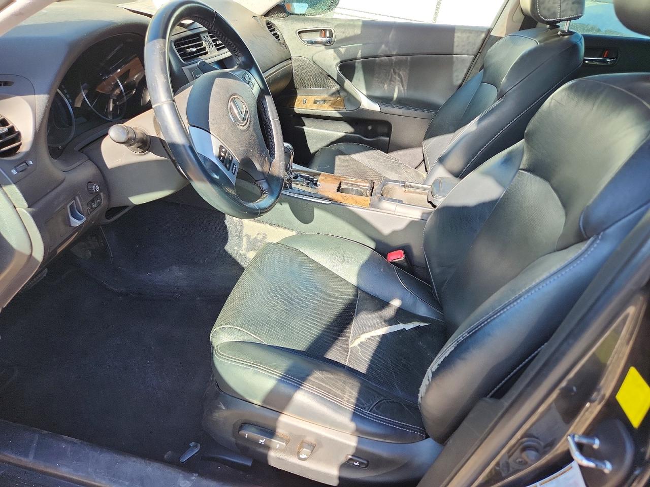 2011 Lexus Is 250 Black vin: JTHBF5C22B5133929