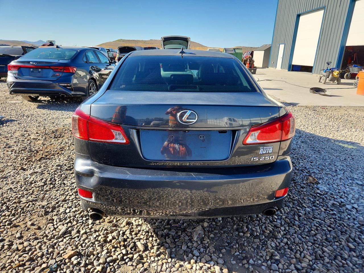 2011 Lexus Is 250 Black vin: JTHBF5C22B5133929