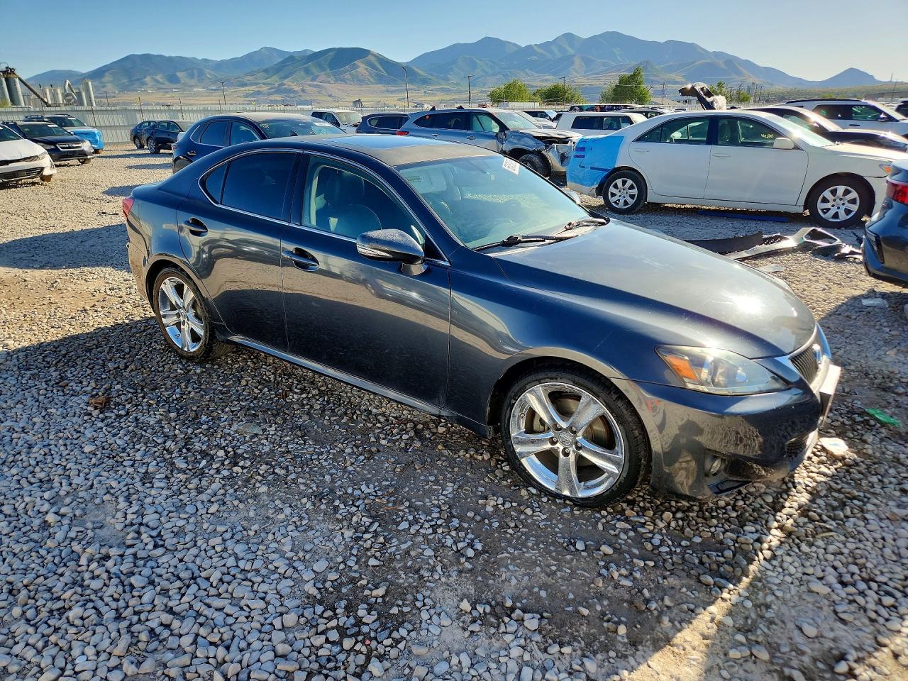 2011 Lexus Is 250 Black vin: JTHBF5C22B5133929