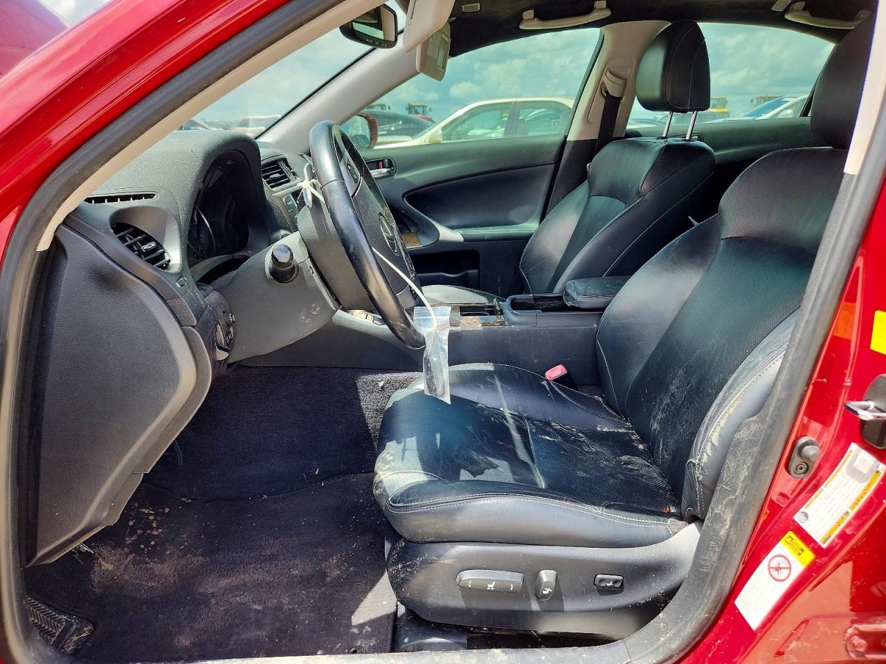 2011 Lexus Is 250 Red vin: JTHBF5C22B5138757