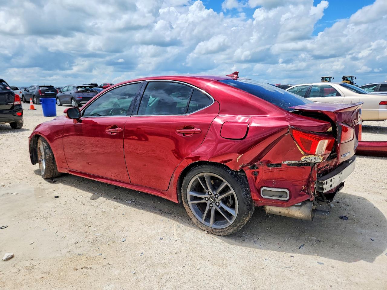 2011 Lexus Is 250 Red vin: JTHBF5C22B5138757