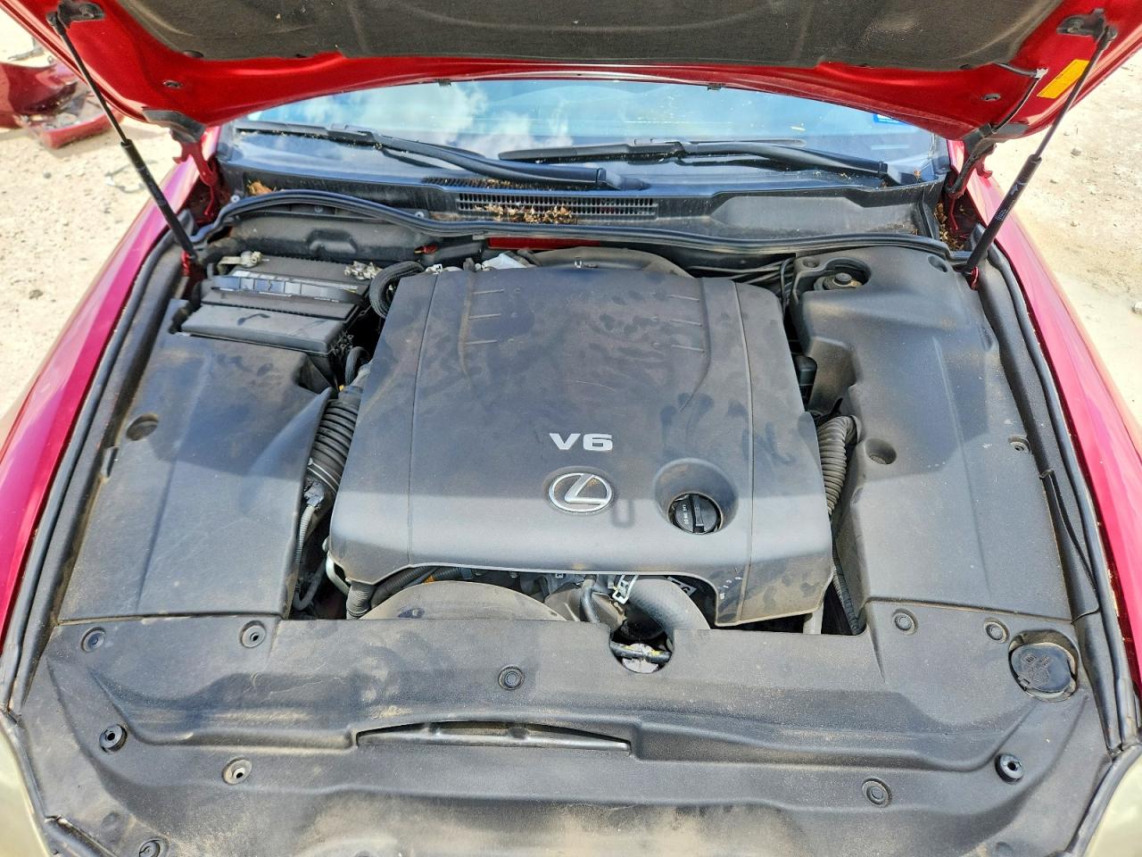 2011 Lexus Is 250 Red vin: JTHBF5C22B5138757