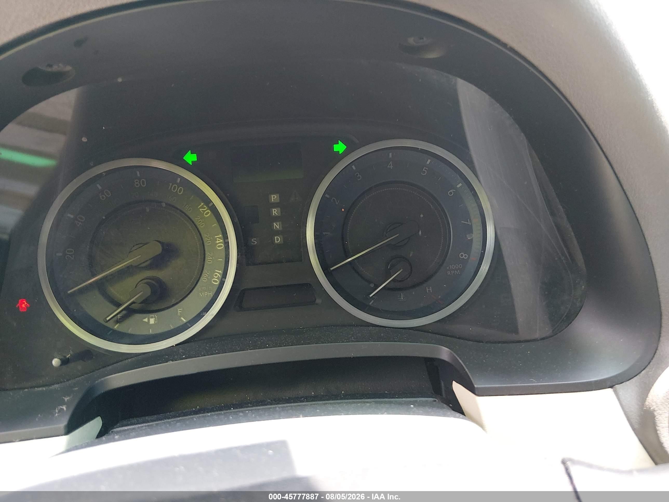 2011 Lexus Is 250   Белый vin: JTHBF5C22B5144574