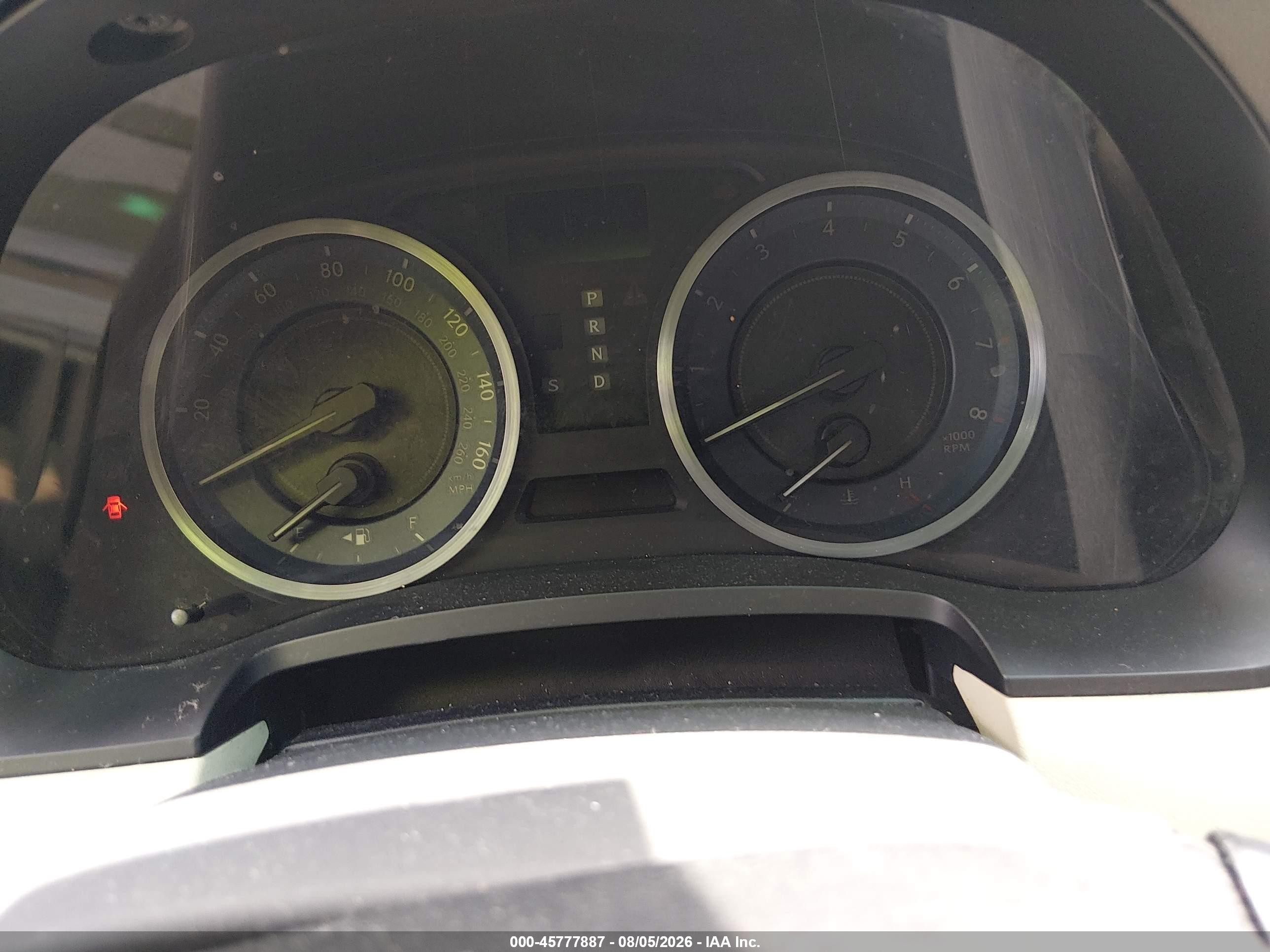 2011 Lexus Is 250   Белый vin: JTHBF5C22B5144574