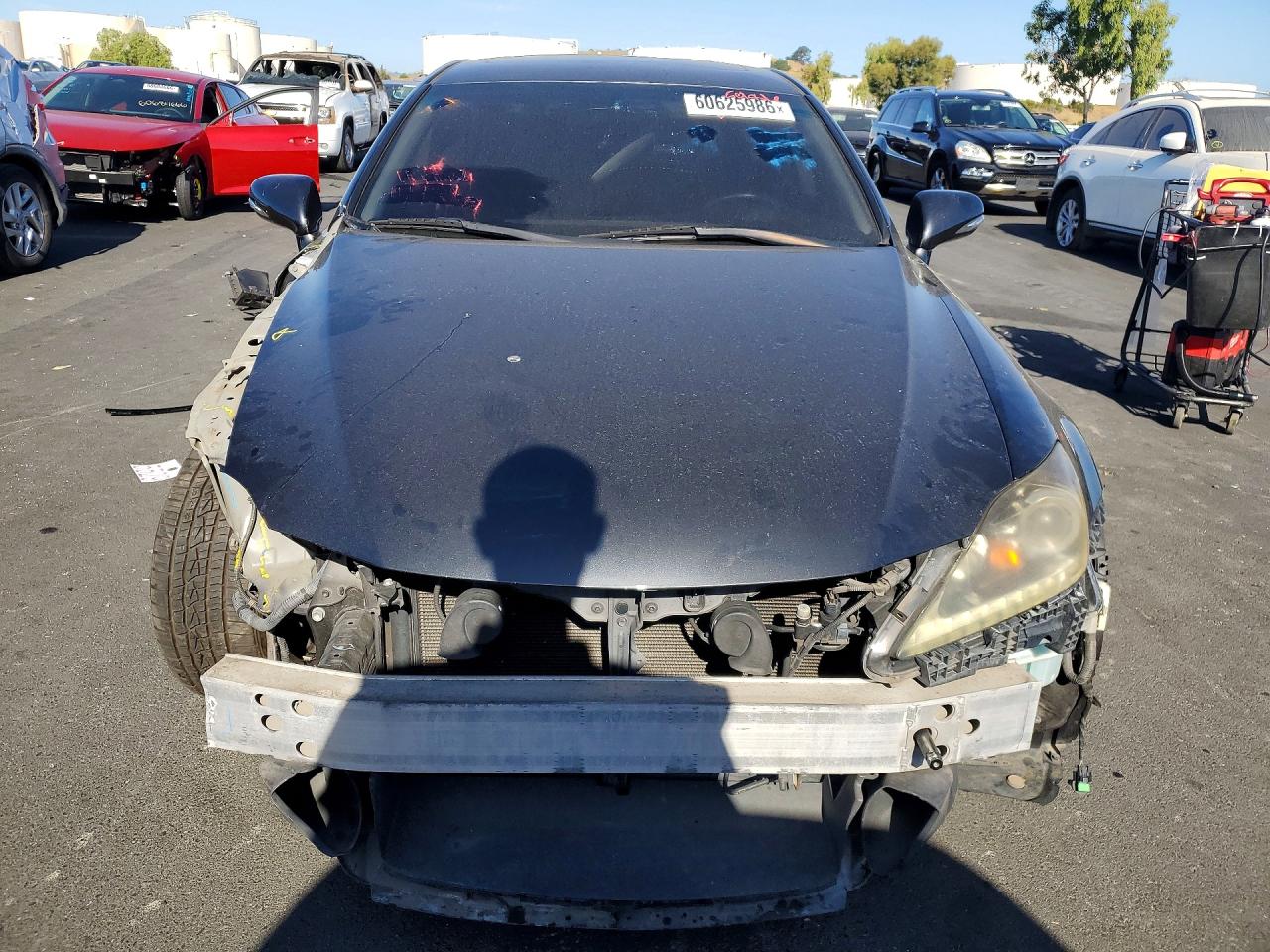 2011 Lexus Is 250 Charcoal vin: JTHBF5C22B5149872