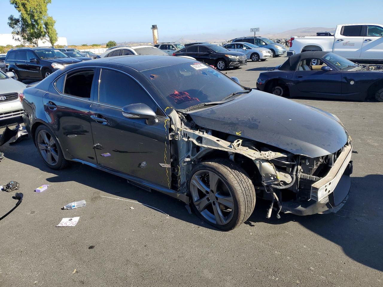 2011 Lexus Is 250 Charcoal vin: JTHBF5C22B5149872