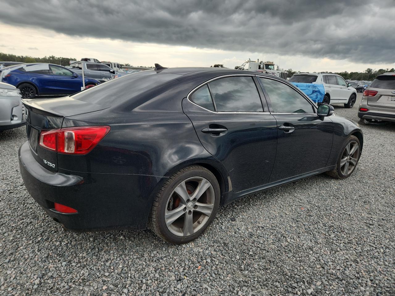 2012 Lexus Is 250 Base Black vin: JTHBF5C22C5168360
