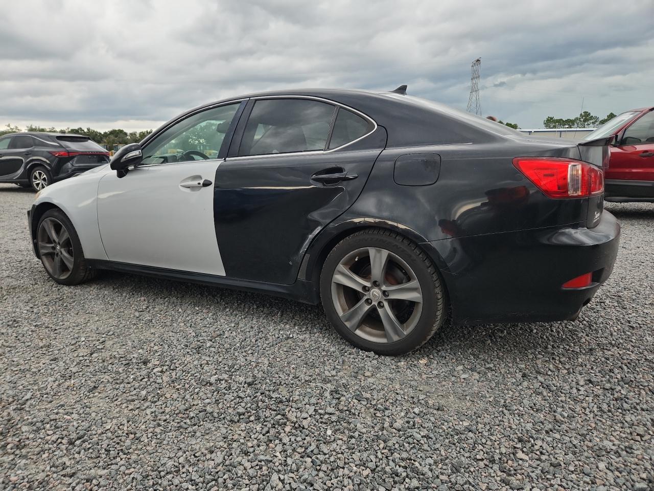 2012 Lexus Is 250 Base Black vin: JTHBF5C22C5168360