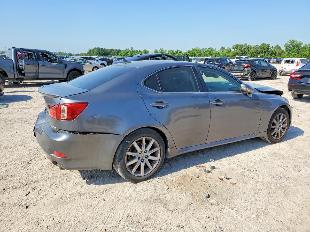2012 Lexus Is 250 Gray vin: JTHBF5C22C5175180