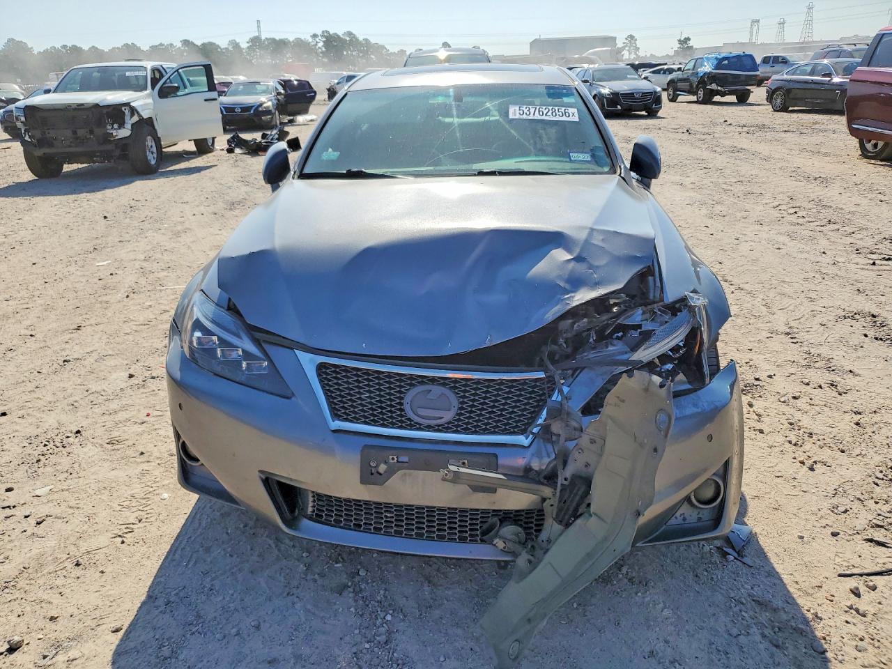 2012 Lexus Is 250 Gray vin: JTHBF5C22C5175180