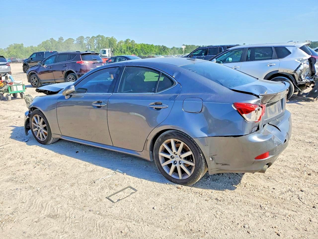 2012 Lexus Is 250 Gray vin: JTHBF5C22C5175180