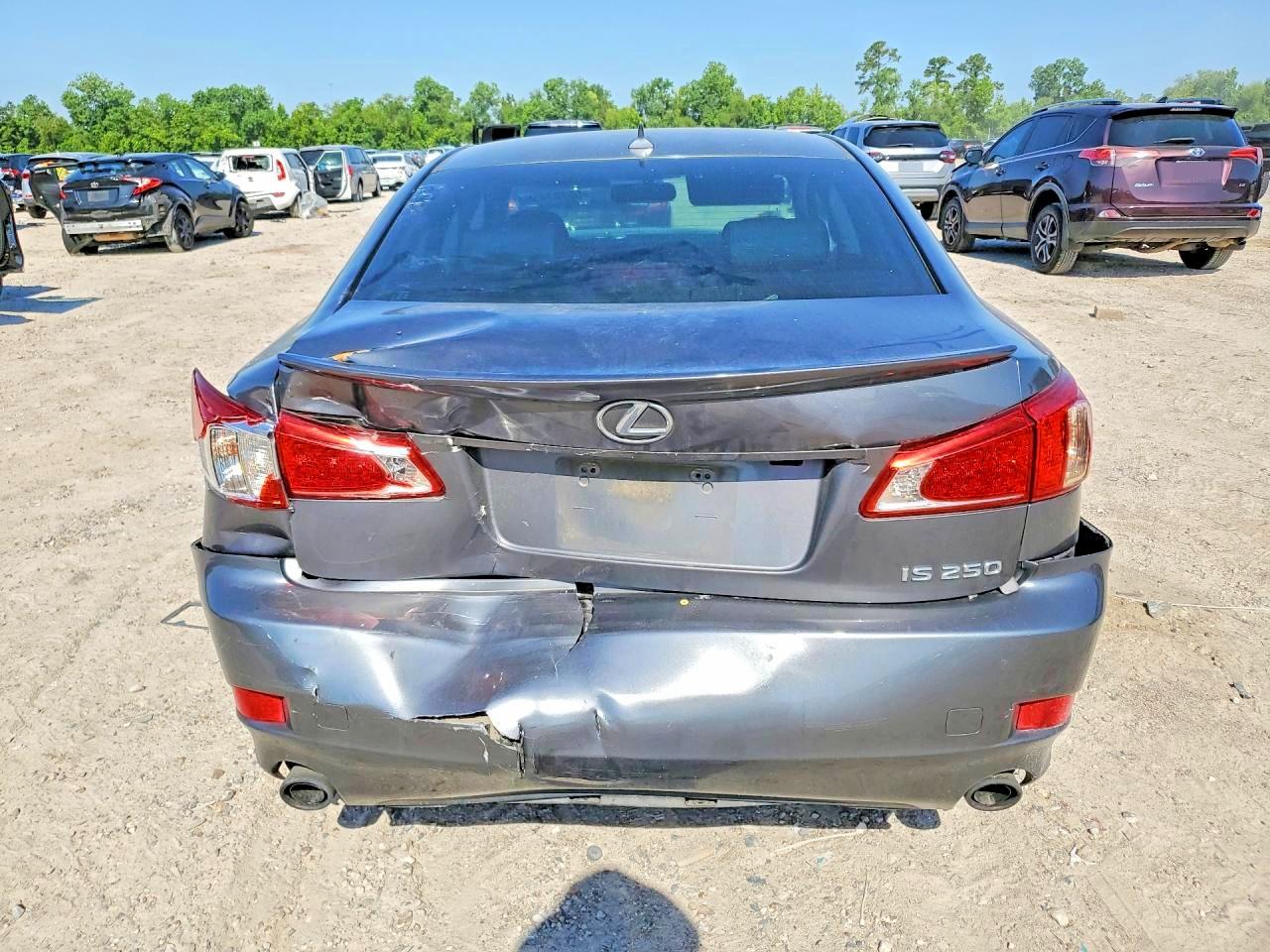 2012 Lexus Is 250 Gray vin: JTHBF5C22C5175180