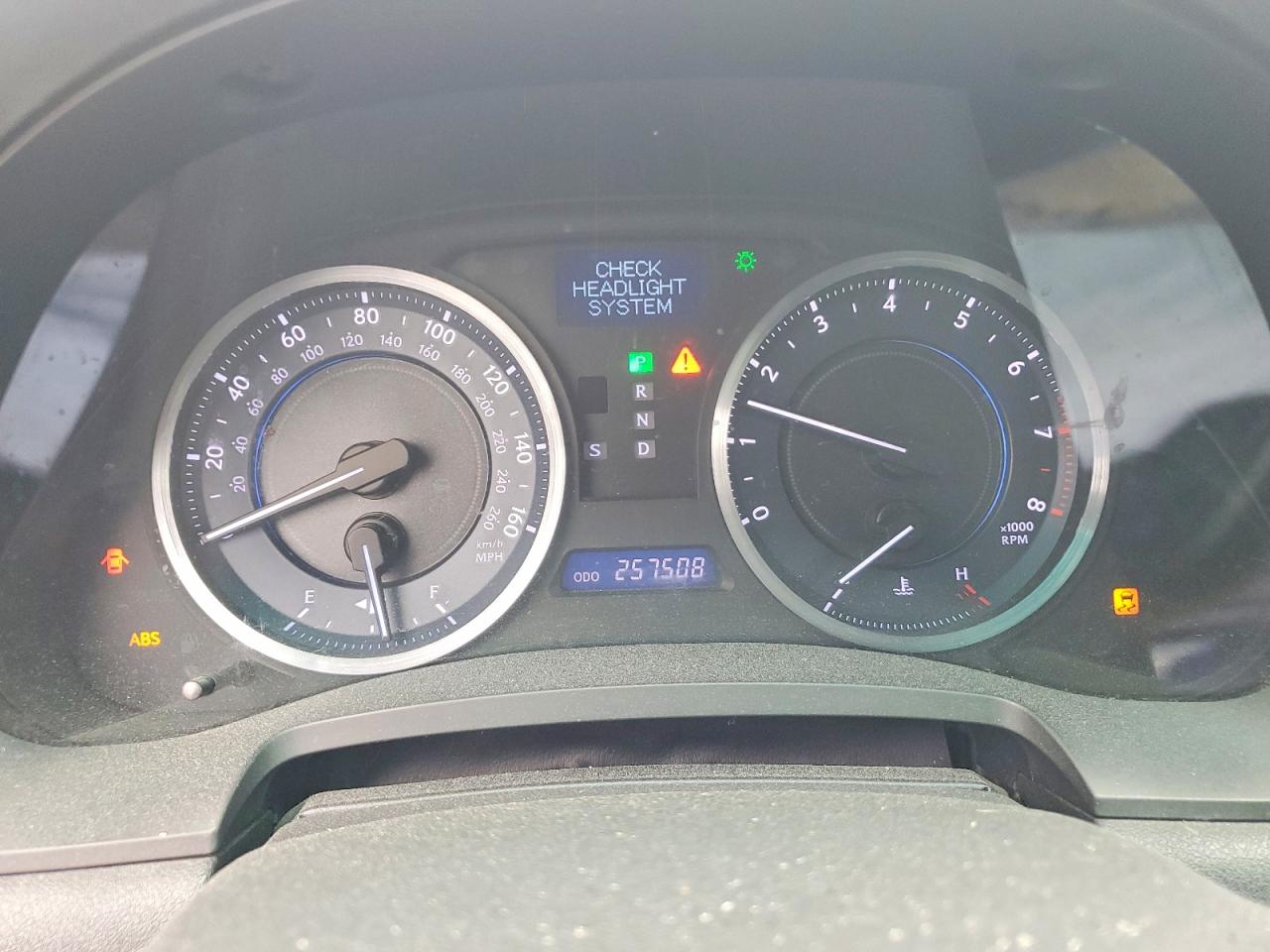 2012 Lexus Is 250 Gray vin: JTHBF5C22C5175180