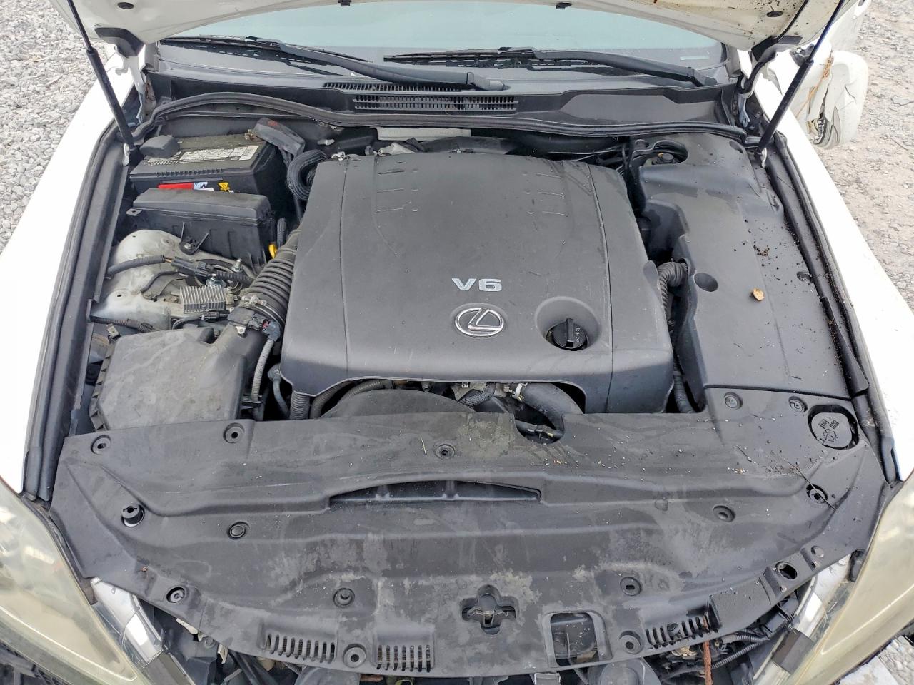 2012 Lexus Is 250 Белый vin: JTHBF5C22C5181013