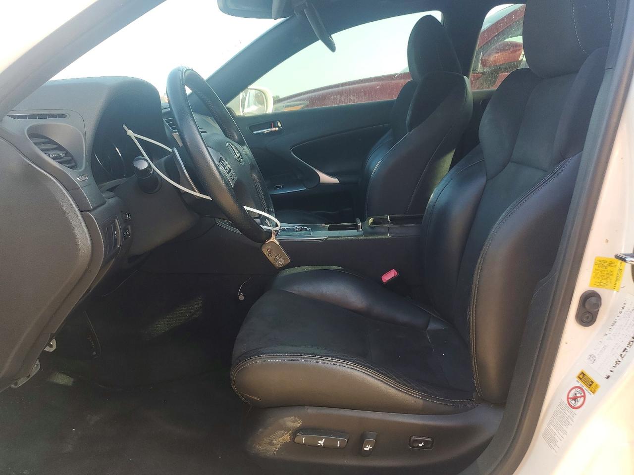 2012 Lexus Is 250 Белый vin: JTHBF5C22C5181013