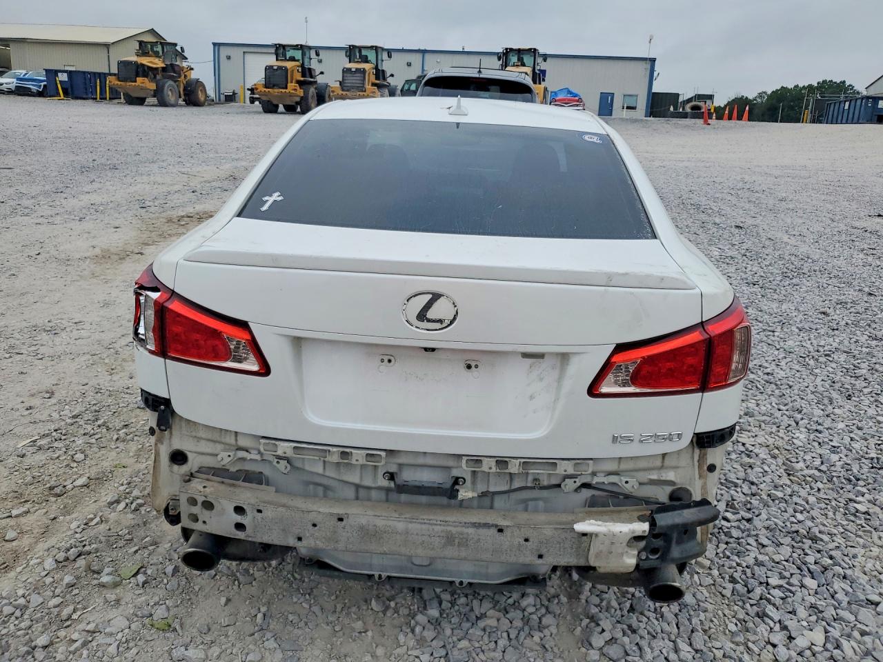 2012 Lexus Is 250 Белый vin: JTHBF5C22C5181013